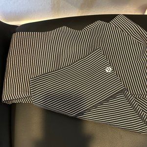 Lululemon Wunder Under High Rise Legging in Hype Stripe Deep Coral Mink Berry